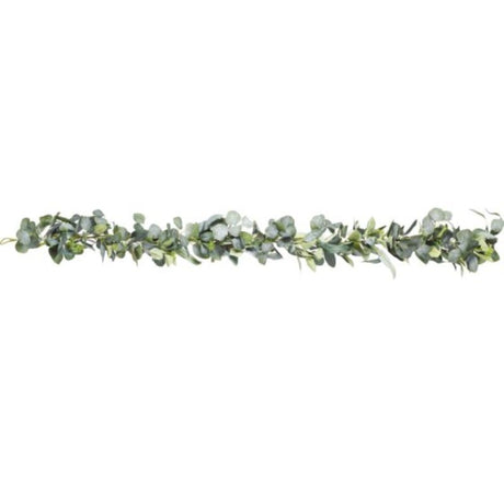 Lush 1.9m artificial foliage garland for stylish, hassle-free indoor and outdoor decoration at events and celebrations.
