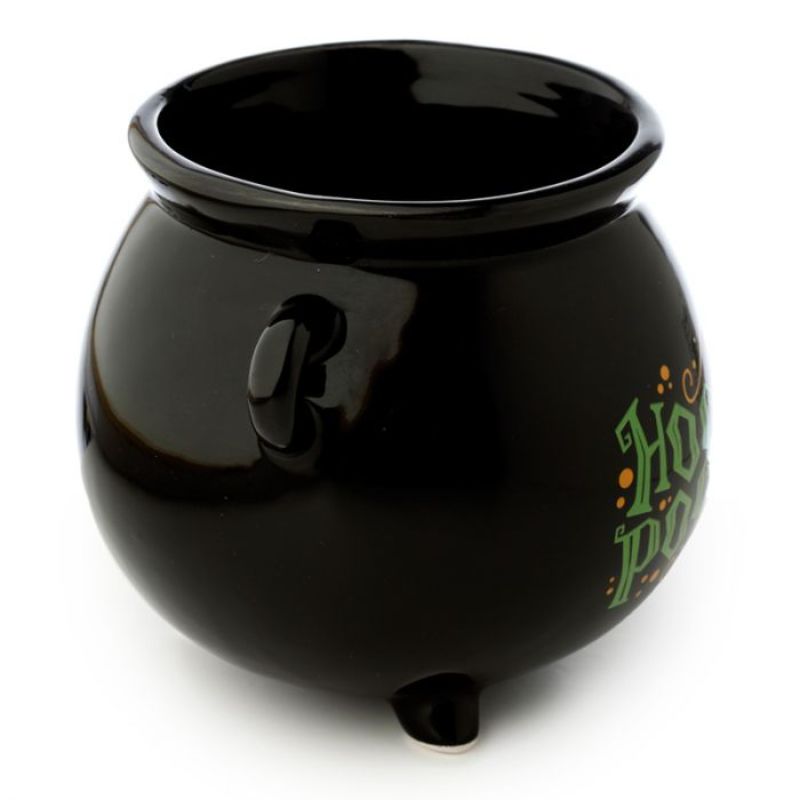 Ceramic Shaped Mug - Hocus Pocus Black Cauldron