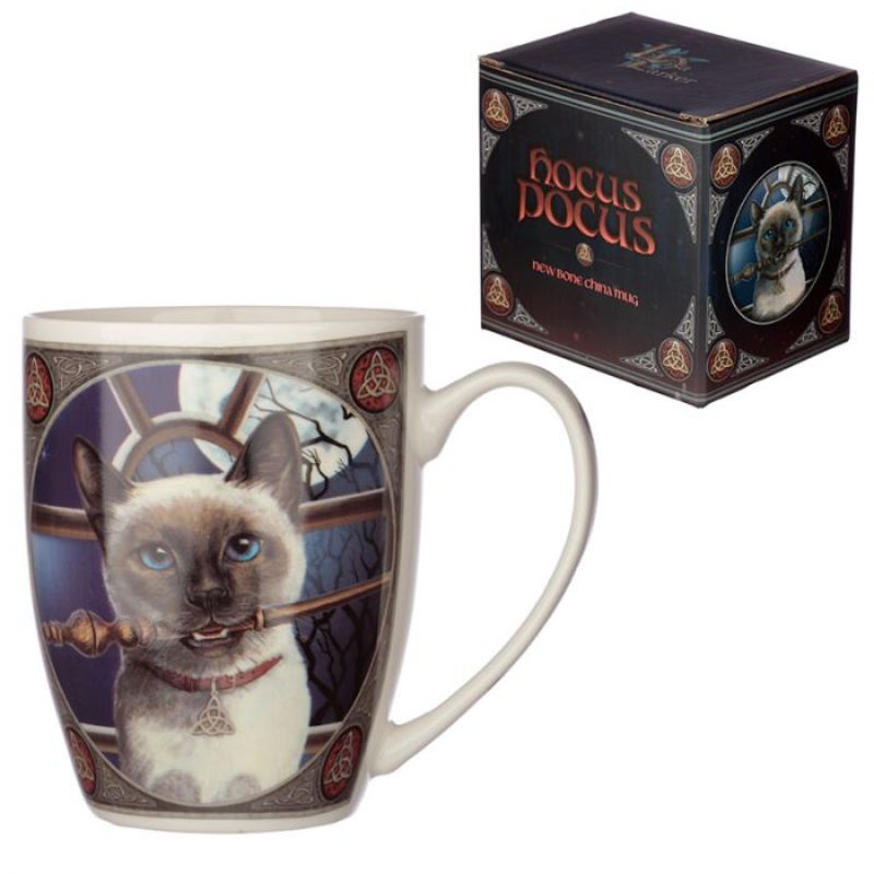 Porcelain Mug - Lisa Parker Hocus Pocus Cat (300ml)