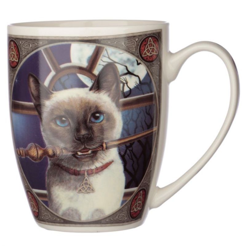 Porcelain Mug - Lisa Parker Hocus Pocus Cat (300ml)