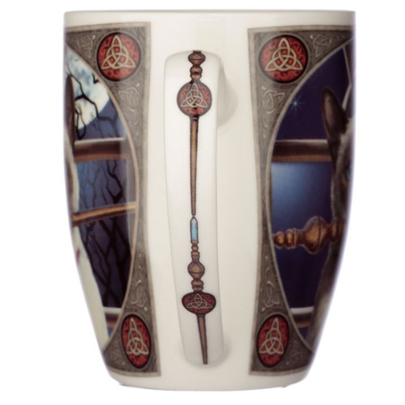 Porcelain Mug - Lisa Parker Hocus Pocus Cat (300ml)