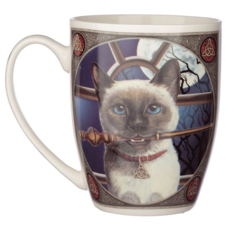 Porcelain Mug - Lisa Parker Hocus Pocus Cat (300ml)