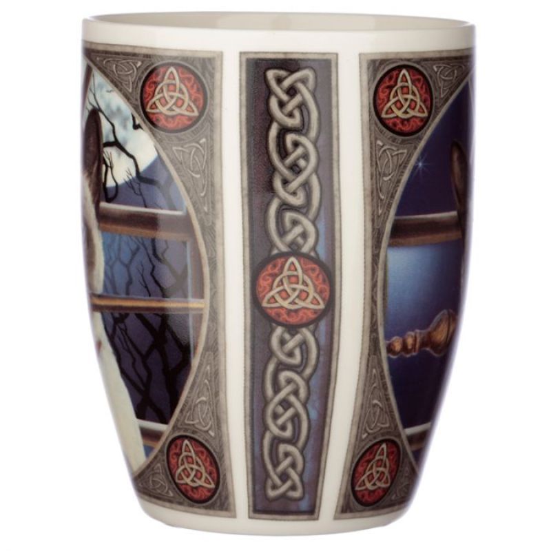 Porcelain Mug - Lisa Parker Hocus Pocus Cat (300ml)