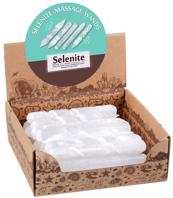 Selenite Massage Wands (Set of 30)
