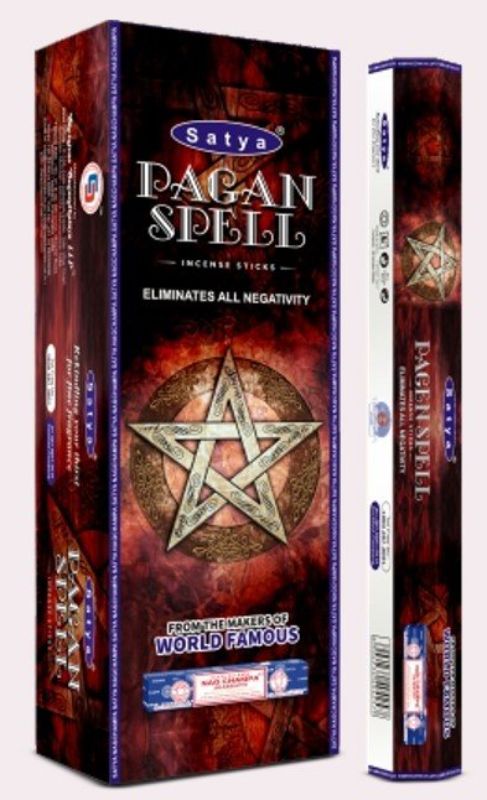 Incense - Satya Hexa Pagan Spell (Box of 6)