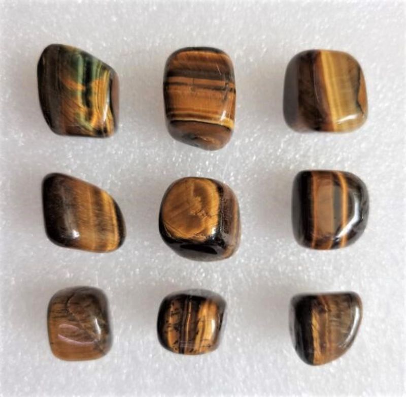 Loose Tumbled Stones - Tiger Eye (0.5KG Pack)