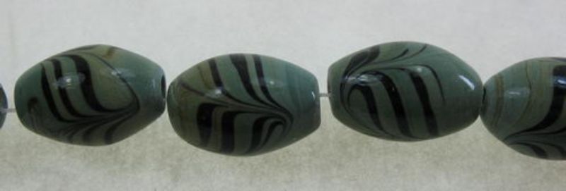 Beads - Fancy Beads - 10x15mm 15pce/Str - Set of 4