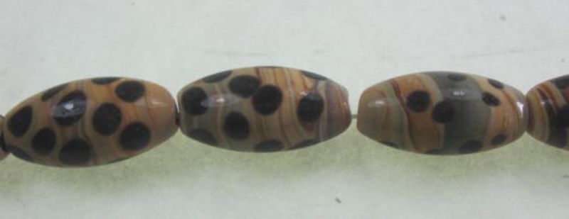 Beads - Fancy Beads - 10x20mm 15pce/Str - Set of 2