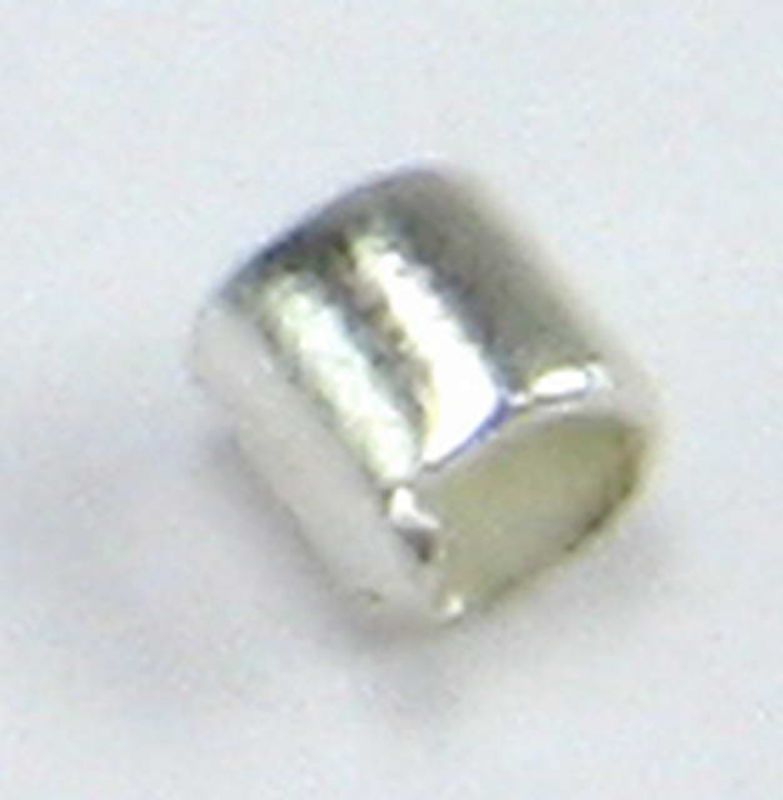 Findings - Crimps - 1.5mm Crimp Tube 700pcs Silver - Set of 2