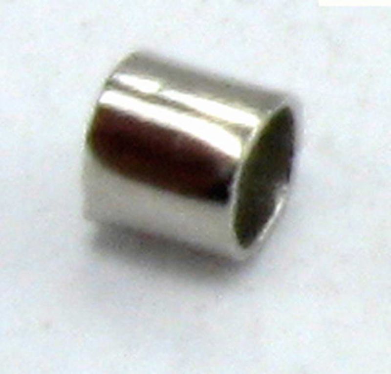 Findings - Crimps - 1.5mm Crimp Tube 700pcs Chrome - Set of 2