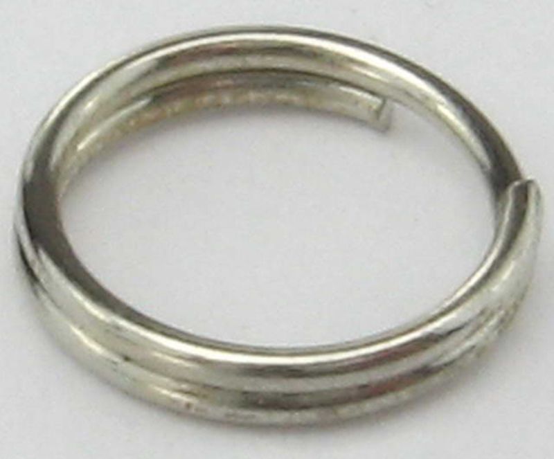 Findings - Jump & Split Ring - 7mm Split Ring 600pcs Chrome - Set of 2