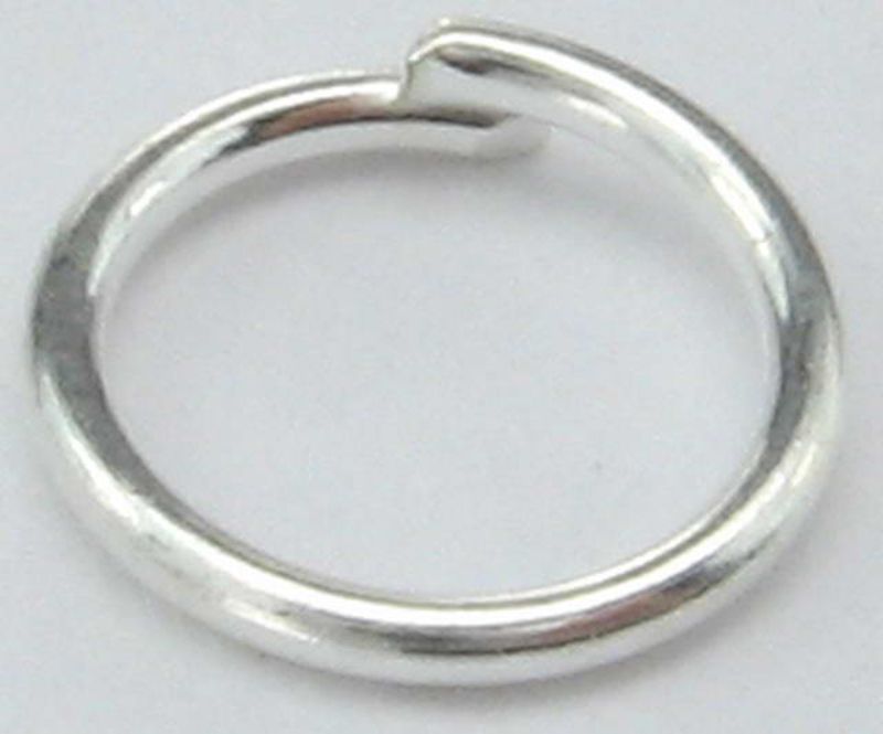 Findings - Jump & Split Ring - 6mm Jump Ring 700pcs Silver - Set of 2