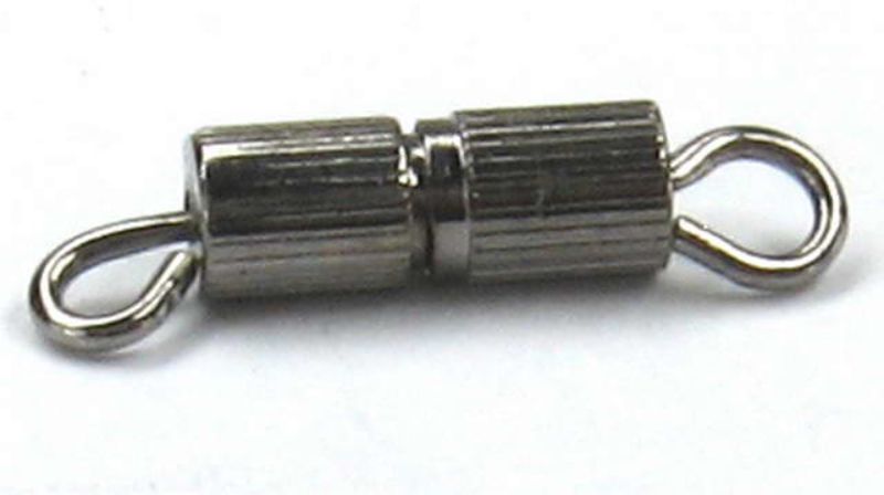 Findings - Connectors &Bails - 8.5x3mm Screw Clasp 50pc Gunme - Set of 2