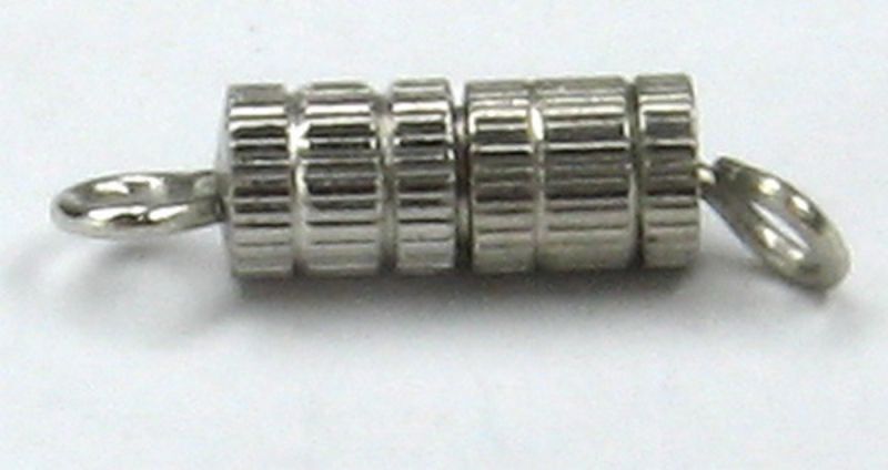 Findings - Connectors &Bails - 10x4mm Screw Clasp 1000pc Chro