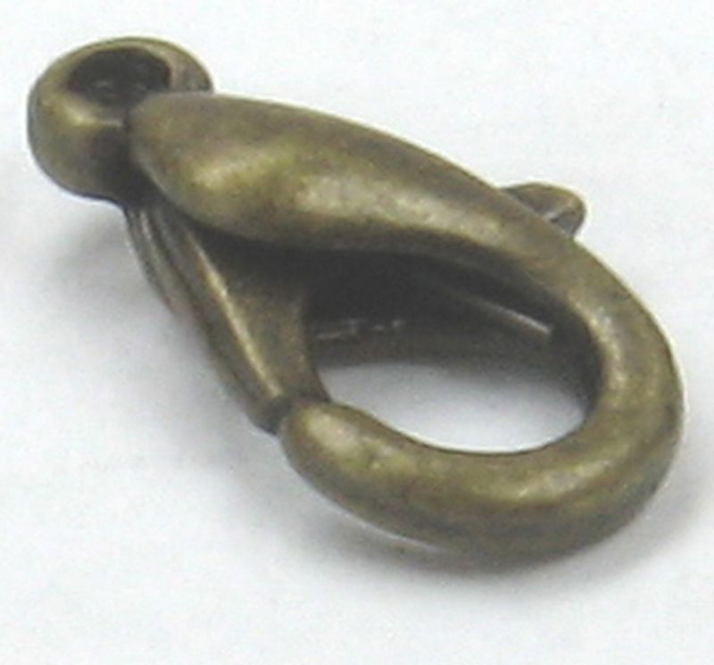 Findings - Connectors &Bails - 14x7.5mm Oyster Clasp 1000pc A