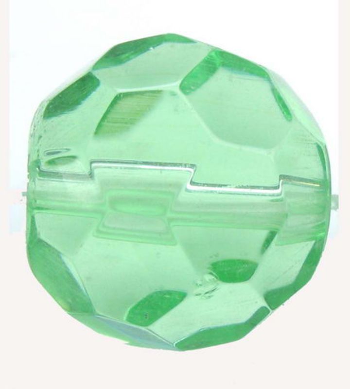 Beads - Glass - 12mm 5pcs Faceted Rd - Set of 10