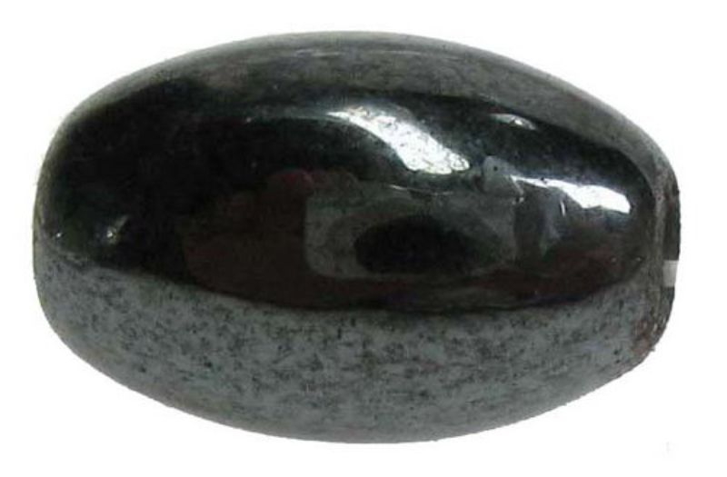 Beads - Hematite - 12x5mm 34pcs Magnetic Oval - Set of 2