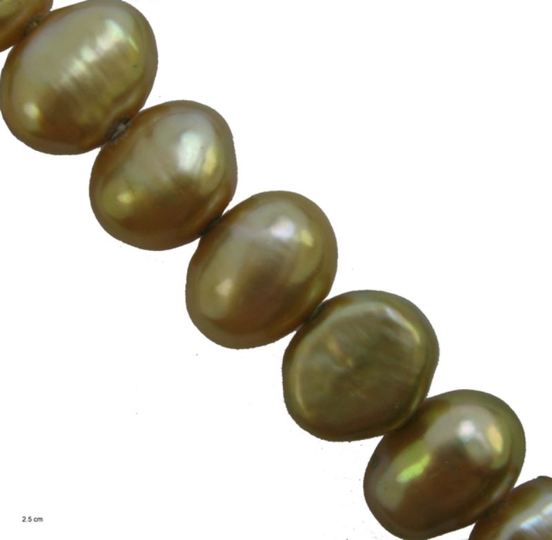 Beads - Pearls - Fresh Water Pearl 7mm CAMEL - Set of 4