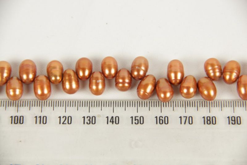 Beads - Pearls (Freshwater) - COPPER COPPER