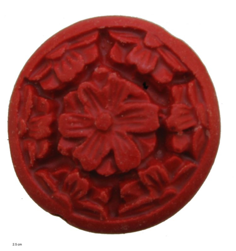 Beads - Cineba - 21x8mm Flat Rd 6pcs - Set of 2