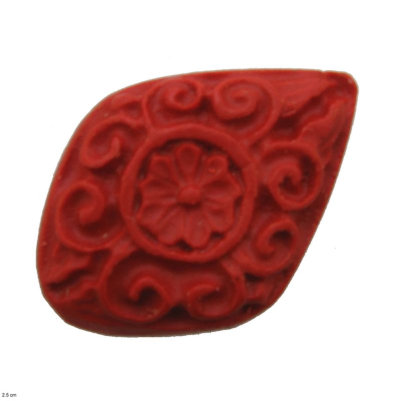 Beads - Cineba - 22x16mm Diamond 6pcs - Set of 2