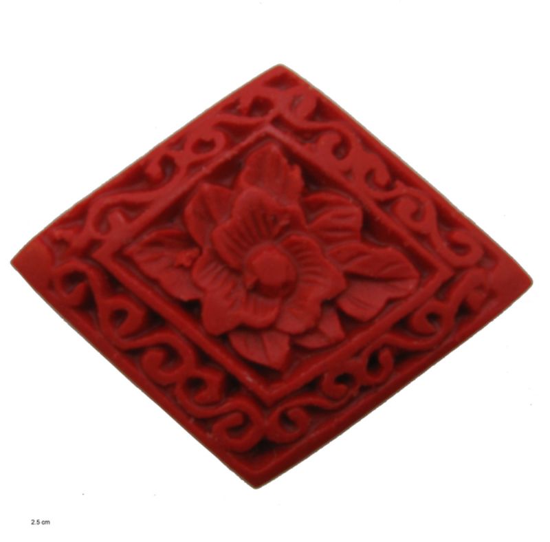 Beads - Cineba - 18x9mm Flat Rd 6pcs - Set of 2