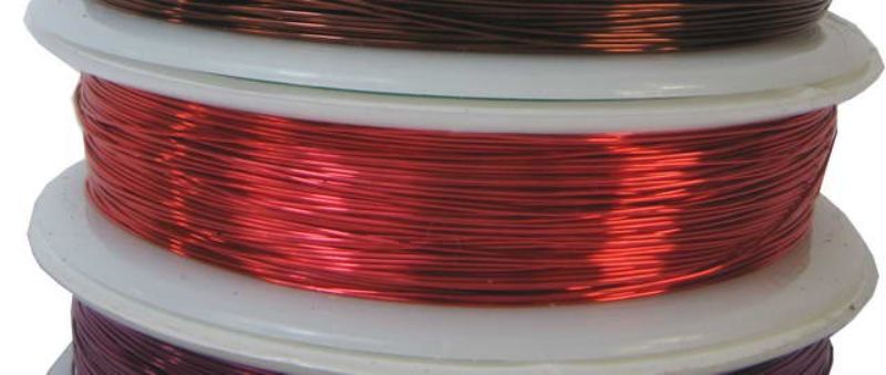 Beading Wire / Thread - 0.3mm Plated Copper Wire 54m ED - Set of 2