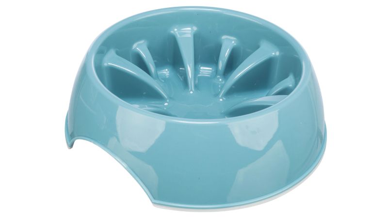 Plastic Dog Bowl - Slow Feed (1.4L)