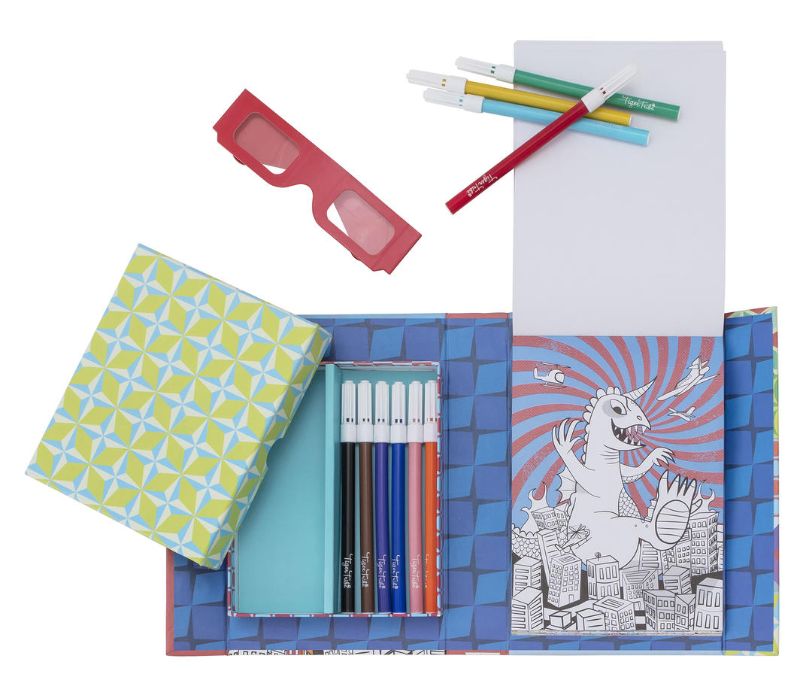 3D Colouring Set - Sci Fi Fun