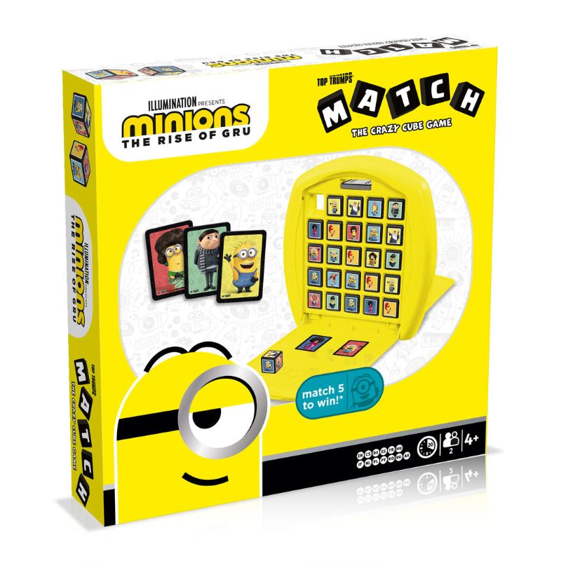 Minions Rise of Gru Top Trumps Match - Winning Moves