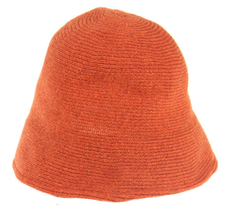Bucket Hat - Makayla Wool Mix (Rust)
