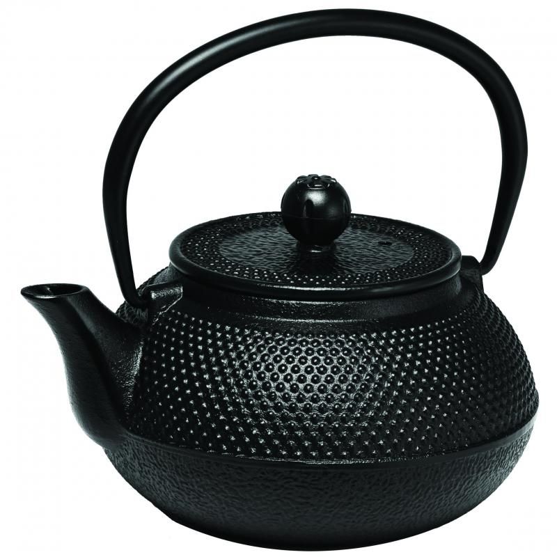 Avanti Hobnall Cast Iron Teapot Black 600ml