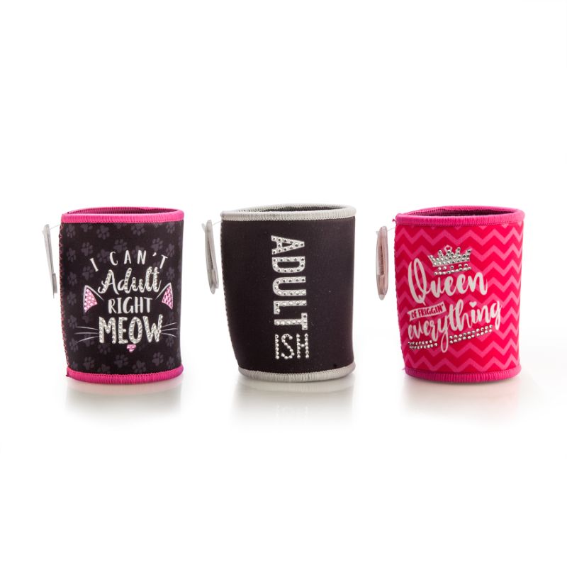 Can Cooler - Rhinestone (Set of 6 Assorted)
