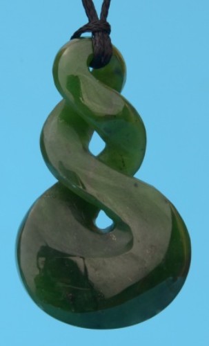 Pendant - Greenston Double Twist