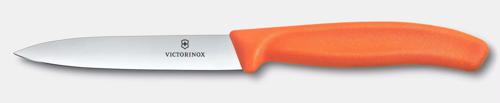 Victorinox Vegetable Knife 6.7709 - 10cm New Orange Handle