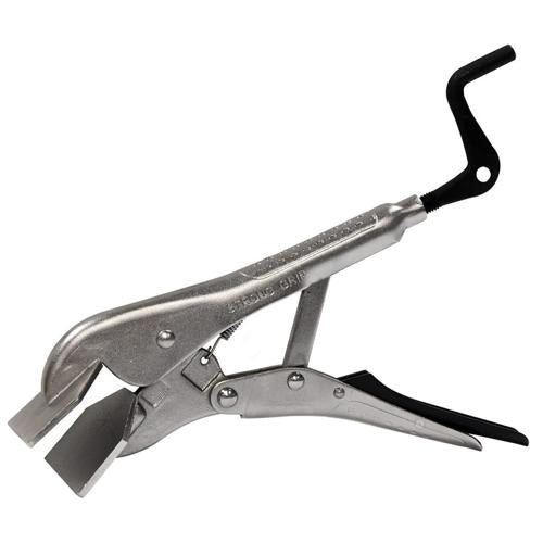 Strong Hand Sheet Metal Pliers, Crank Handle, Parallel opening 10mm