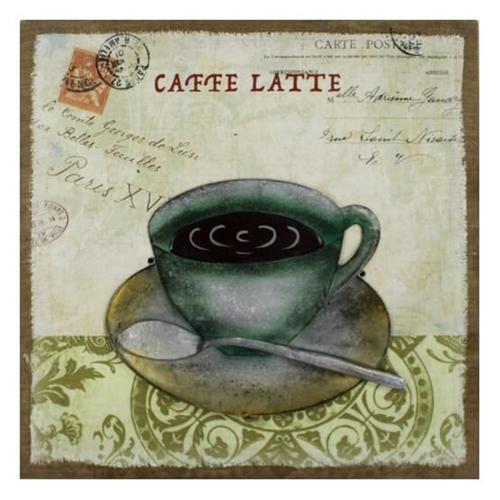 Omni Rustic Caffee Latte Design Wall Art In 3D With Painted Hessian Backing. 600 X 600 X 30mm