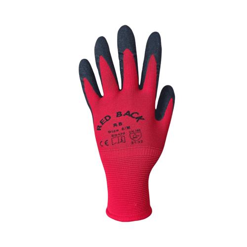 Omni Red Back Gloves Ex Ex Ex Large