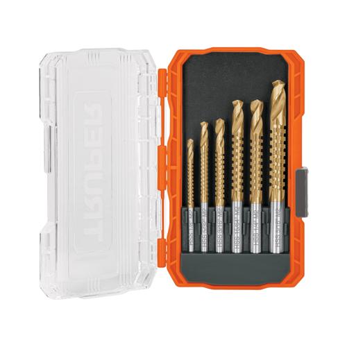 Truper Saw Drill Set Titanium Coated 3mm-8mm 6-pce