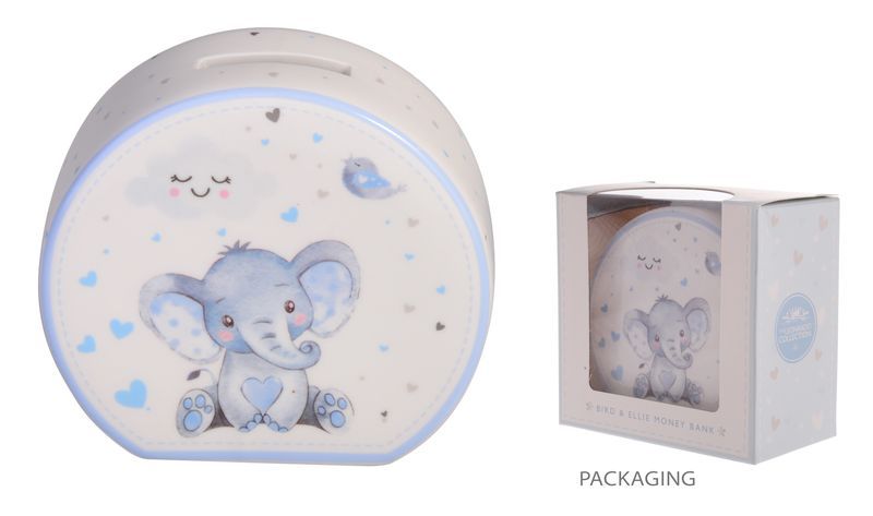 Boy's Moneybox - Baby Elephant (Each)