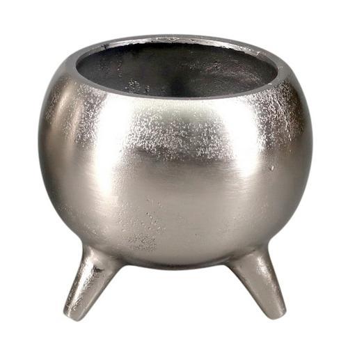 Aluminium Pot on 3 Legs (s) - Silver