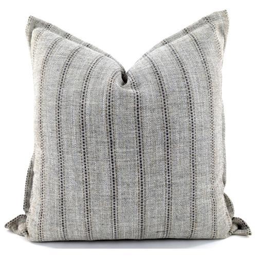 Snugg & Co Cushion Cover - Int Eartstriped Natural - 550 X 550 - HB7040
