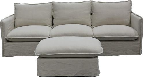 Villa Classic Corner Suite - Ottoman Salt & Pepper
