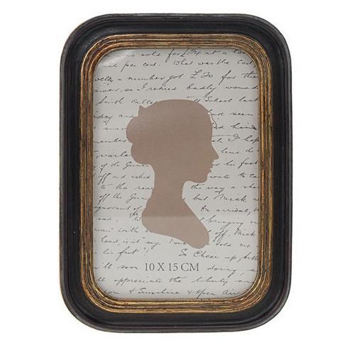 Ornate Photo Frame 4x6 - Black / Gold