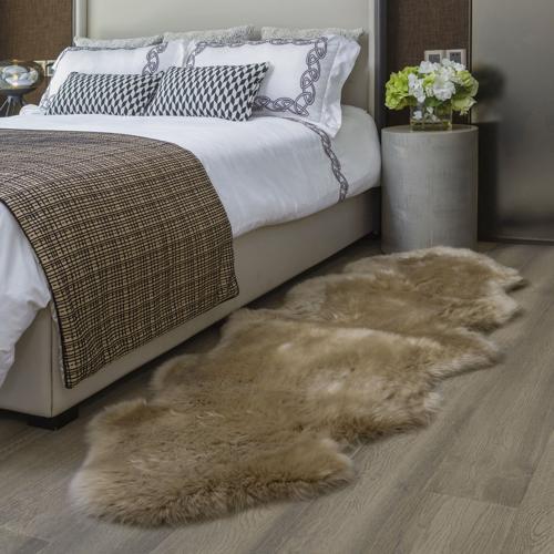 Kaikoura Long Wool Double NZ Sheepskin - Taupe