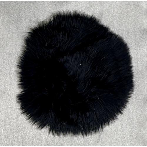 Kaikoura Long Wool Seat Pad - Black