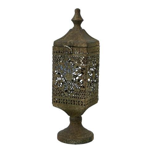 Antique Metal Lantern - 115 X 115 X 405