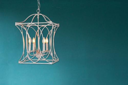 Antique White Chandelier