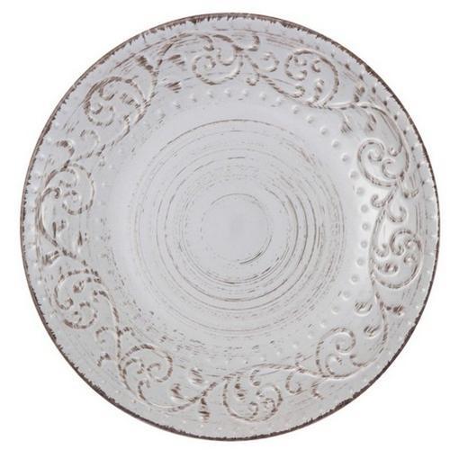 Rustic Fare Dinner Plate - Cream