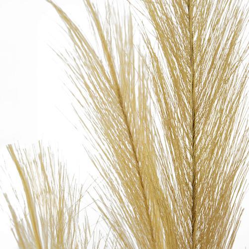 Artificial Pampas Grass X3 Branches - Brown